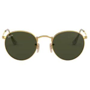 Ray-Ban Icons 50mm Round Metal Sunglasses